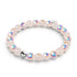 Raspberry | .925 Sterling Silver | Bubble Glass Bracelet